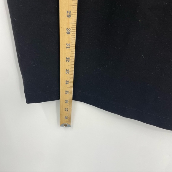 Lafayette 148 Black Sheath Dress size P XS 0-2 sleeveless lbd - Picture 4 of 7